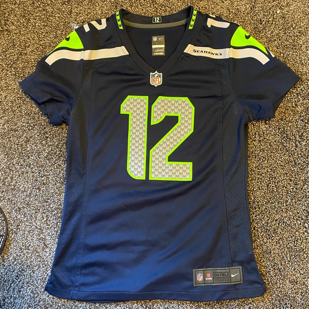 Authentic Seahawks 12 fan jersey